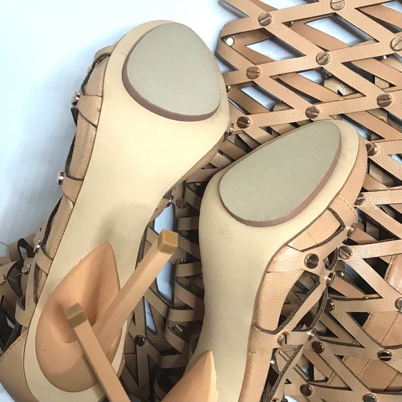 Privileged FIGHT FOR IT Tan Gladiator Thigh Boots - Picture 7 of 10